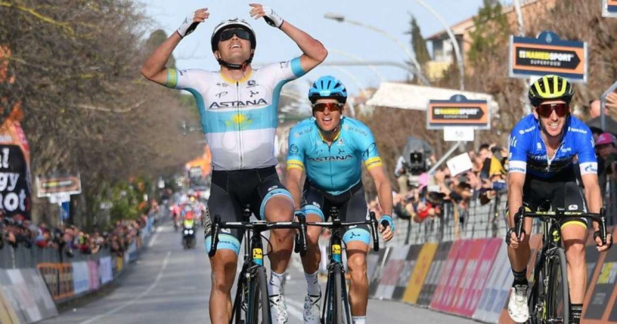 Луценко «Тиррено-Адриатиконың» төртінші кезеңінде бірінші келді