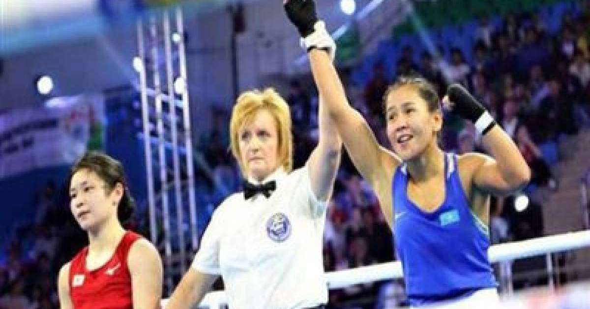 Жайна Шекербекова бокстан әлем чемпионатында күміс медаль алды
