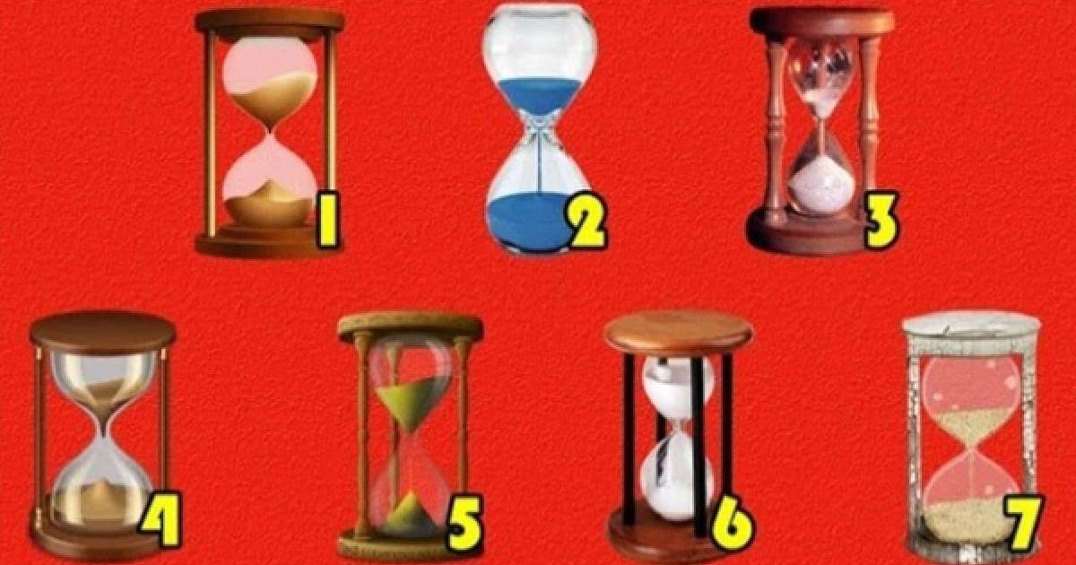 Психологиялық тест: Құмсағатың бірін таңдап, өзіңіз туралы сыр біліңіз?