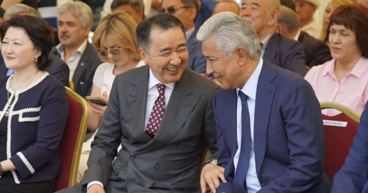 Тасмағамбетов пен Сағынтаев Алматыда кездесті