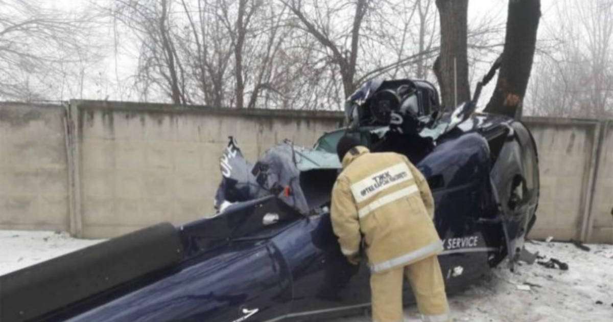 Алматыдағы тікұшақ апаты себебінің үш нұсқасы қарастырылып жатыр