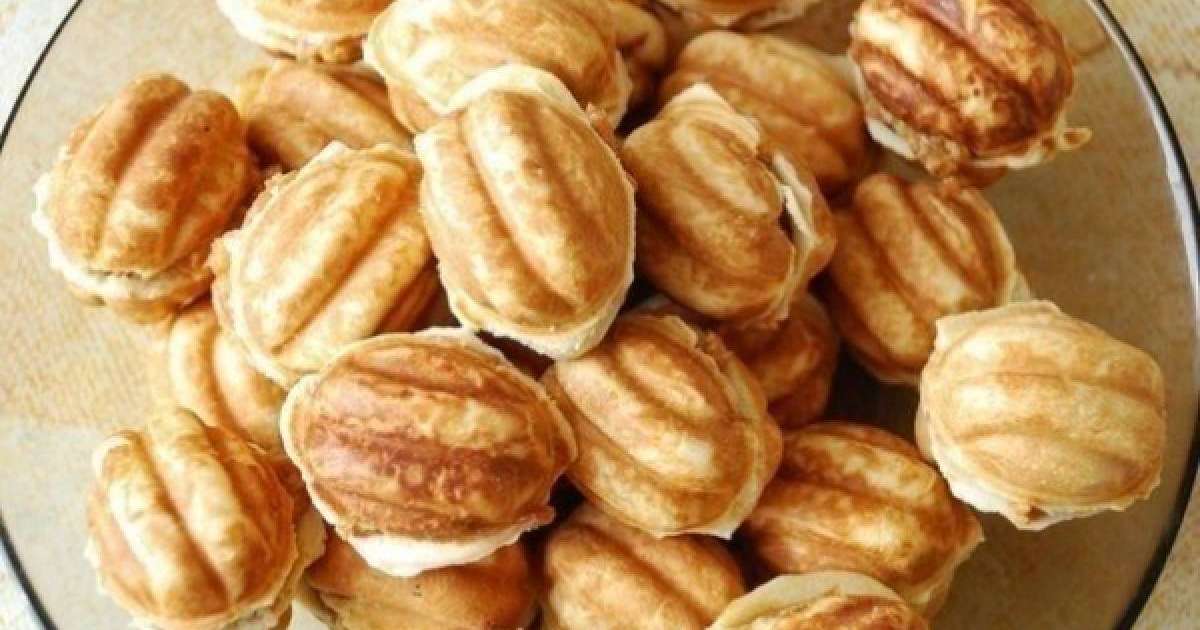 Қоюлатылған сүт қосылған жаңғақ |