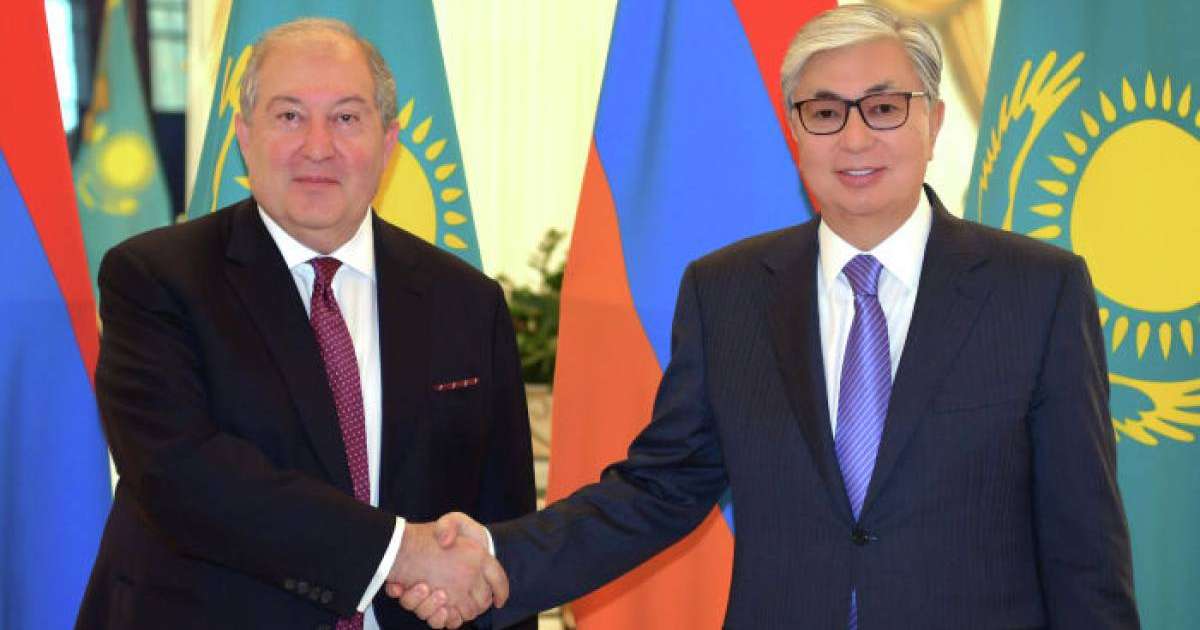 Тоқаев Армения президентімен кездесті