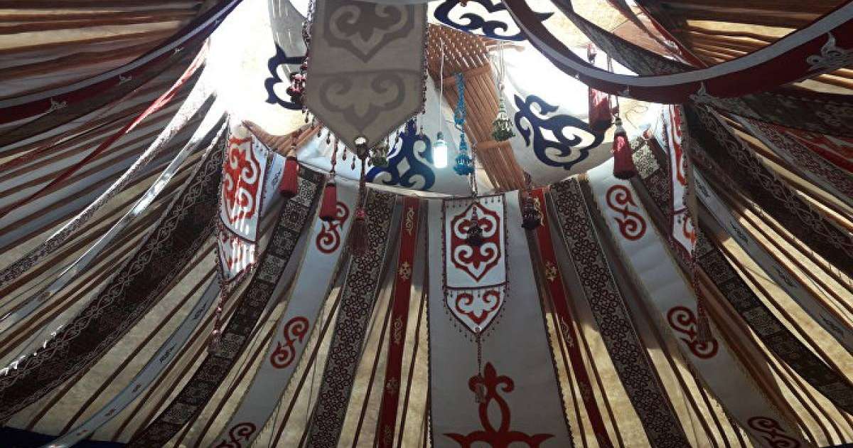 Амурдағы ауылда қазақтың киіз үйі тігілді – фото