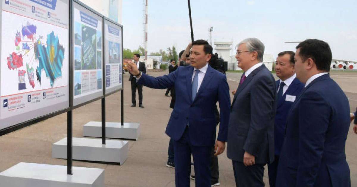 Тоқаев Орал әуежайын қайта жөндеу жоспарымен танысты