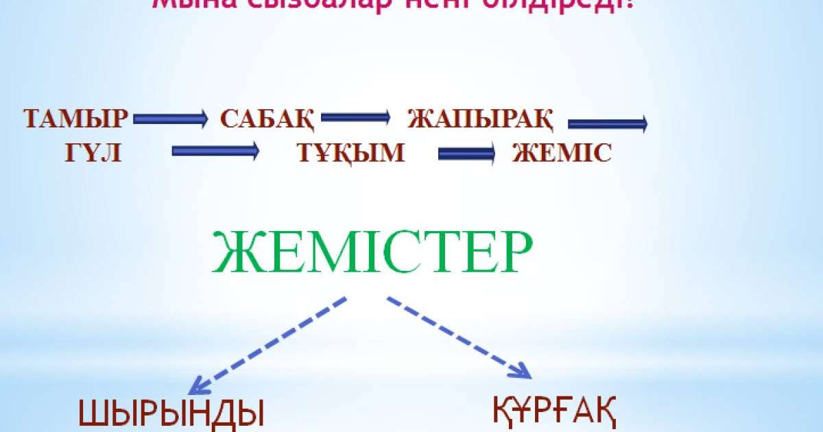 Презентация (слайд): ЖЕМІСТЕР