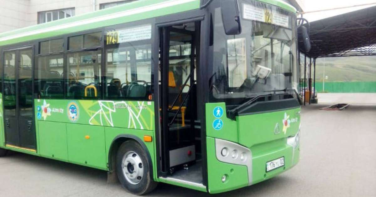 автобус кілт тоқтап, әжей жолаушылардың астында қалды