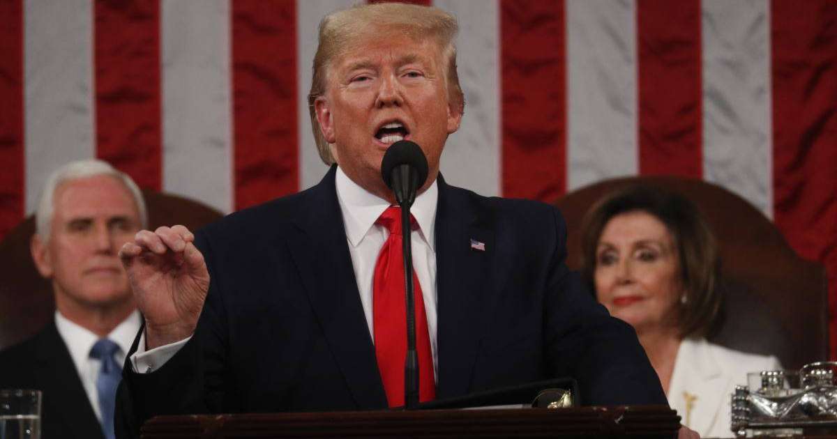 Трамп жолдауында АҚШ-тың экономикалық жетістіктері туралы айтты