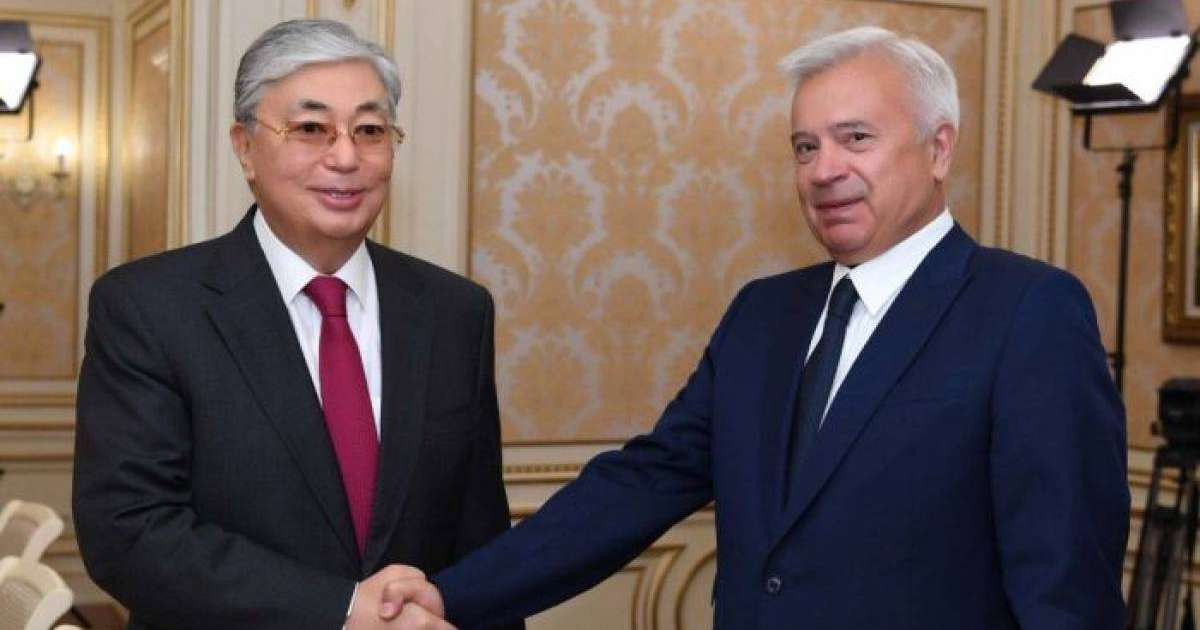 Тоқаев ресейлік мұнай компаниясының басшысымен кездесті