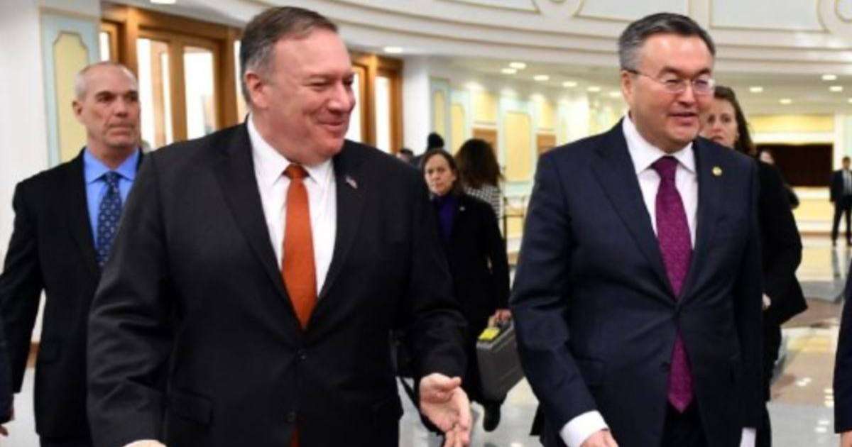 Помпео Орталық Азияға сапарында Шыңжаңдағы қудалауды айыптады