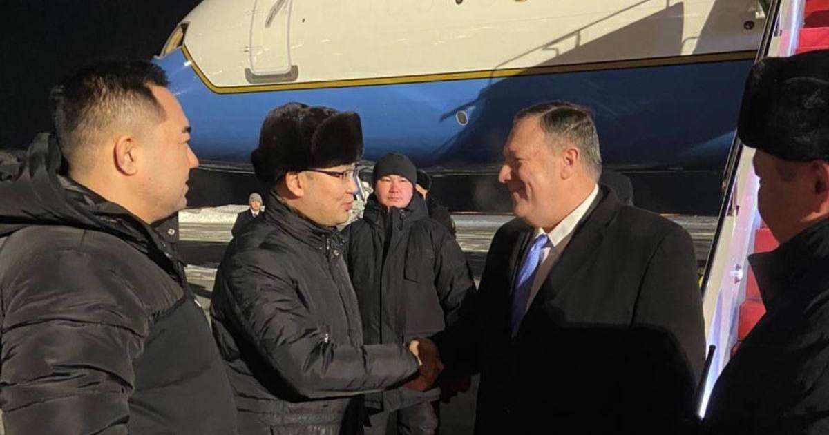 АҚШ мемлекеттік хатшысы Майк Помпео Қазақстанға келді