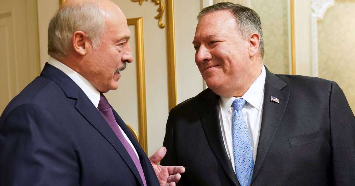 Минскіде Помпео АҚШ-Беларусь қатынасын дамытуға шақырды