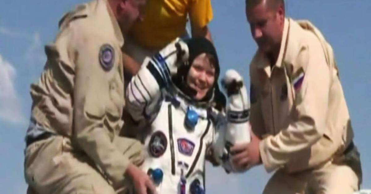 Ғарышкерлер қазақ жеріне қонды – видео