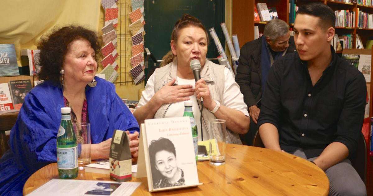 Женевада журналист Лира Байсейітова туралы кітап таныстырылды