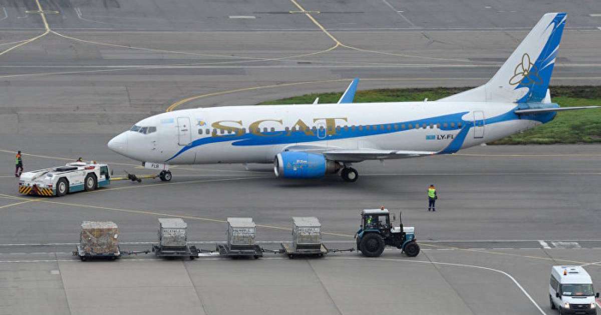 SCAT ұшағы елорда әуежайына апатты жағдайда қонды