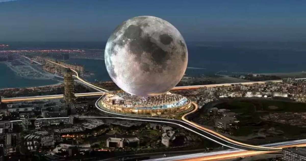 Дубайда Ай пішінінде зәулім ғимарат салынады