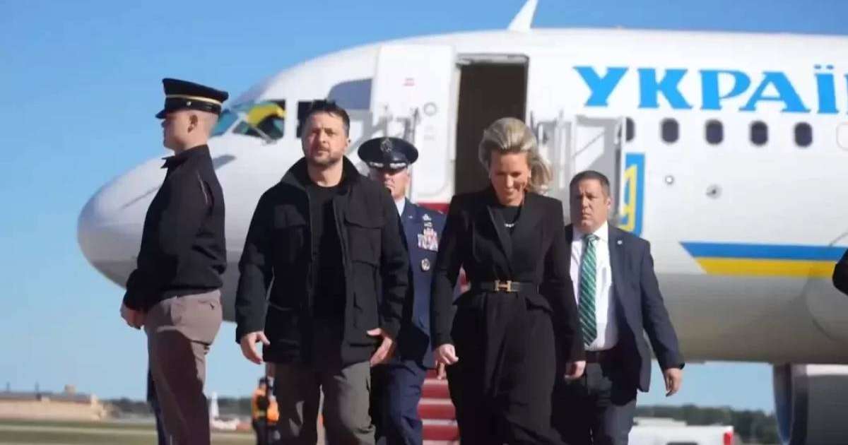 Зеленский Трамппен кездесу үшін Вашингтонға барды 