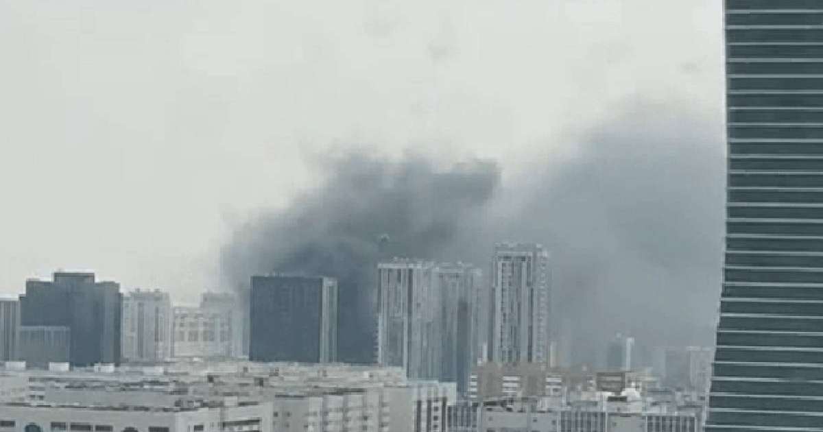 Астанада жаңадан салынып жатқан тұрғын үй кешенінен өрт шықты