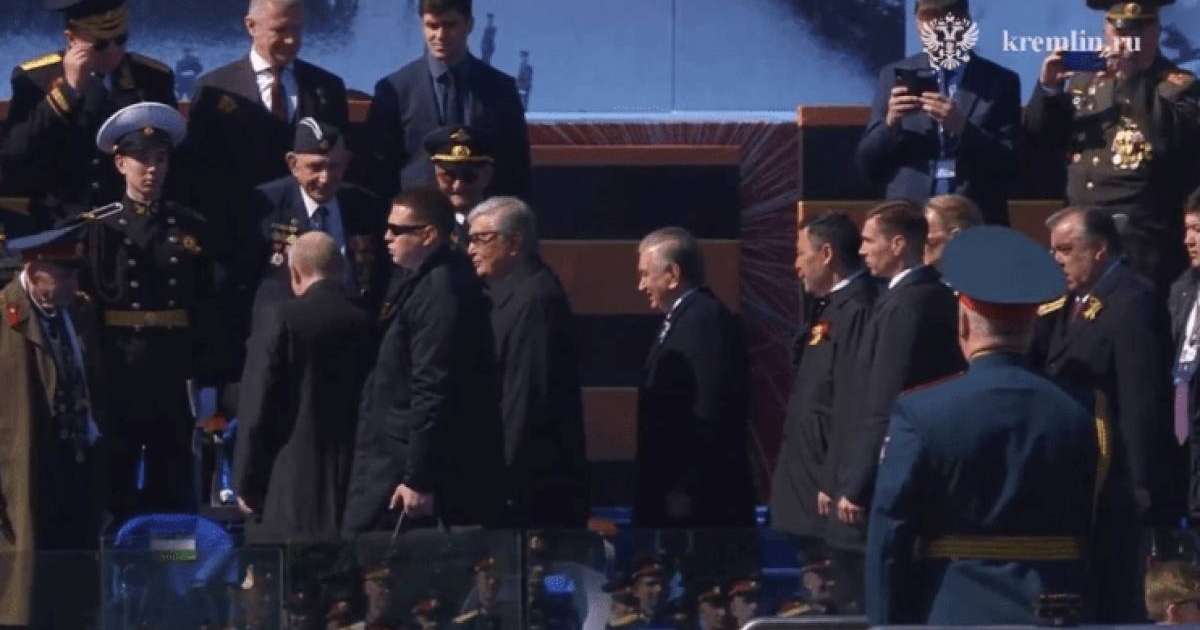 Тоқаев Мәскеудегі әскери парадқа қатысты