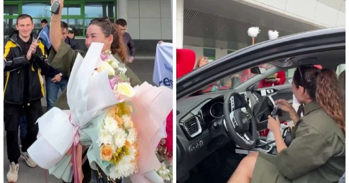 Қазақстандық дзюдошы Әбиба Әбужақынова көлік тарту етілді (видео)