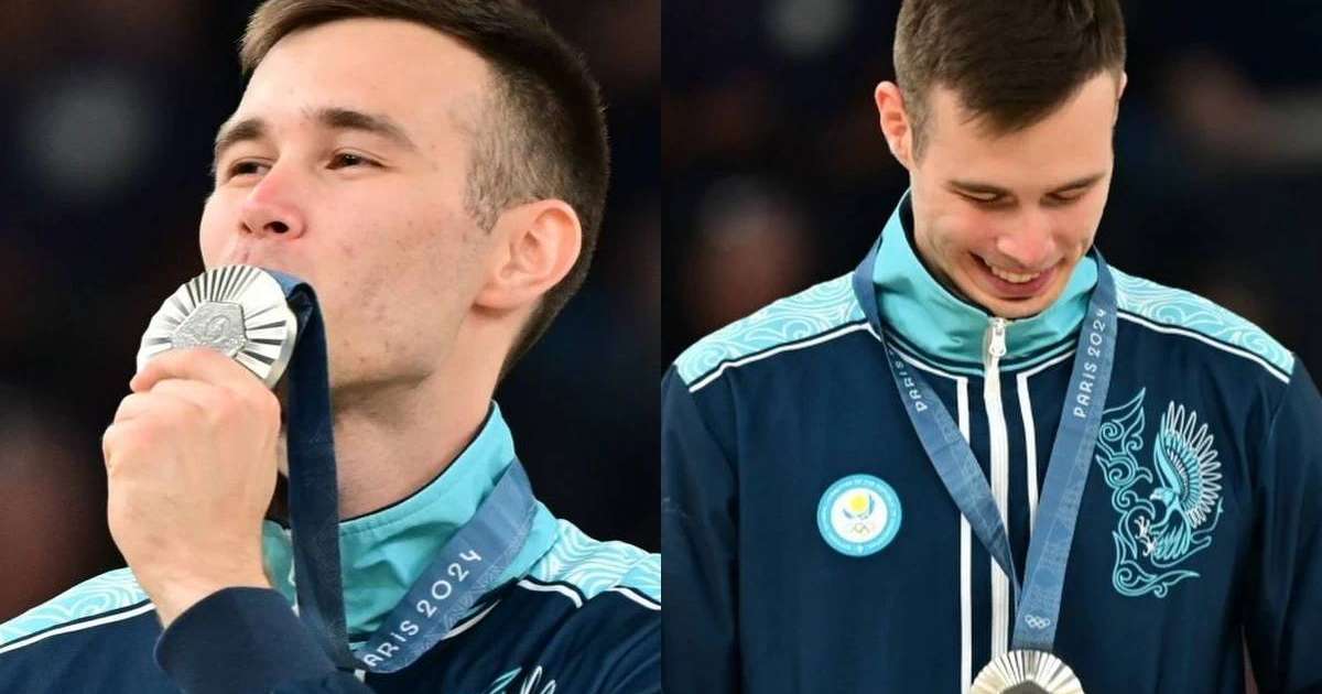 Қазақстандық гимнаст Нариман Құрбанов “Париж 2024” Олимпиадасының күміс жүлдесін жеңіп алды