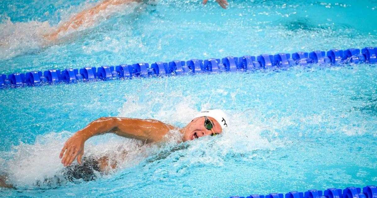 Жүзу спортындағы алғашқы қазақ Әділбек Мусин Олимпиаданы аяқтады.