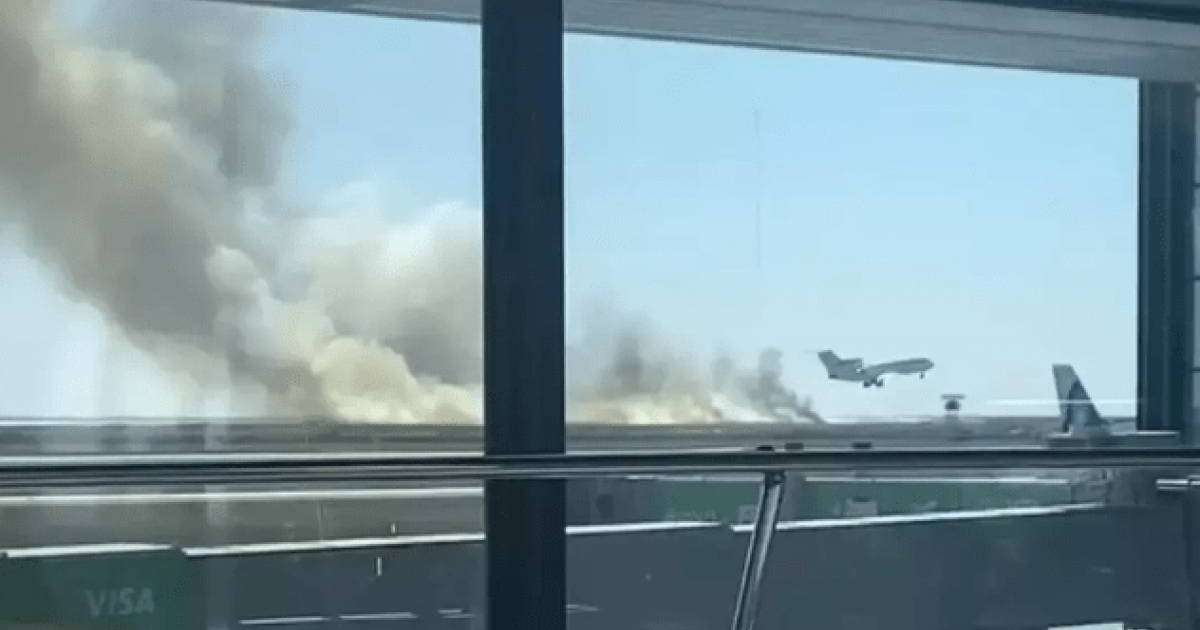 Астана әуежайы маңындағы өрт аумағы ұлғайды: өртті 40 адам сөндіруде