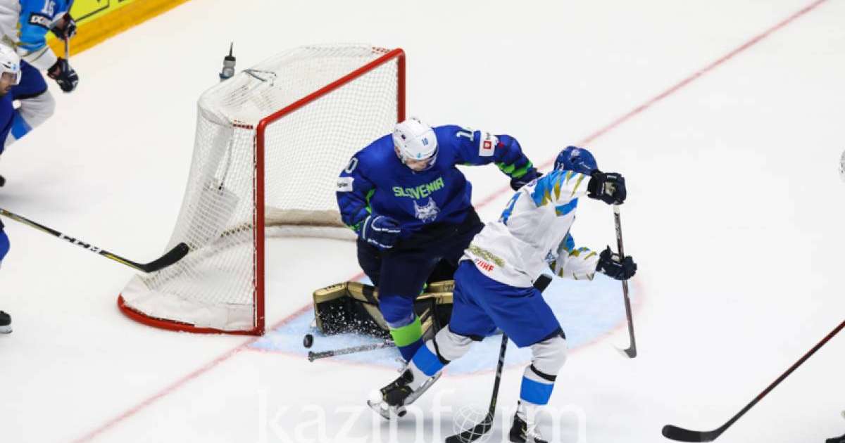 冰球世锦赛：哈萨克斯坦队战胜斯洛文尼亚
