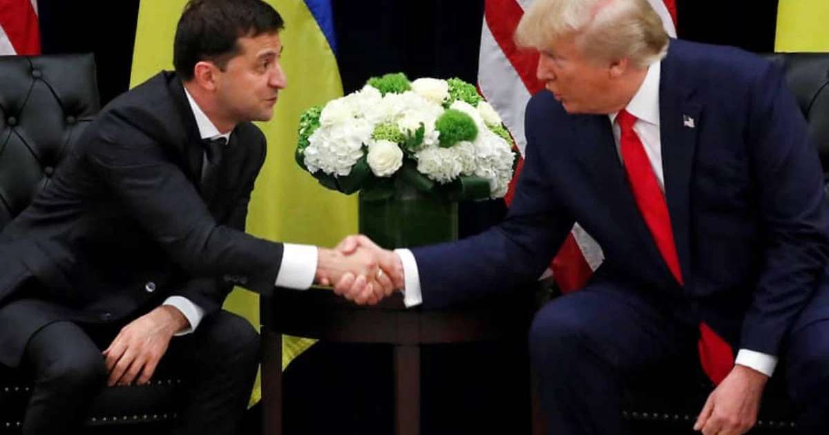 Зеленский мен Трамп телефон арқылы сөйлесті
