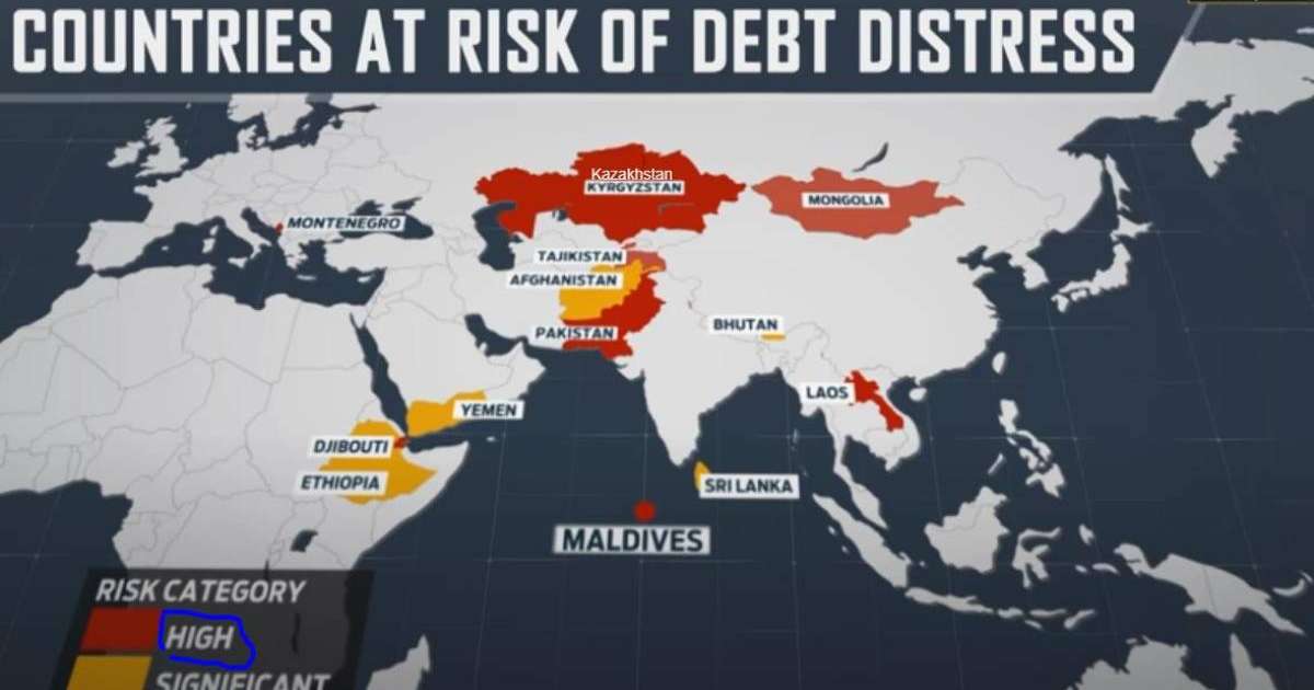 Қарызын қайтара аламай Қытайға тәуелді болған әлемдік нысандар