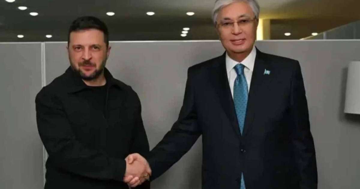 Тоқаев пен Зеленский БҰҰ бас Ассамблеясында кездесті