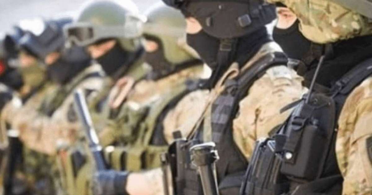 Қонаев қаласының аумағында құқық қорғау және атқарушы органдардың әскери жиыны өтіп жатыр