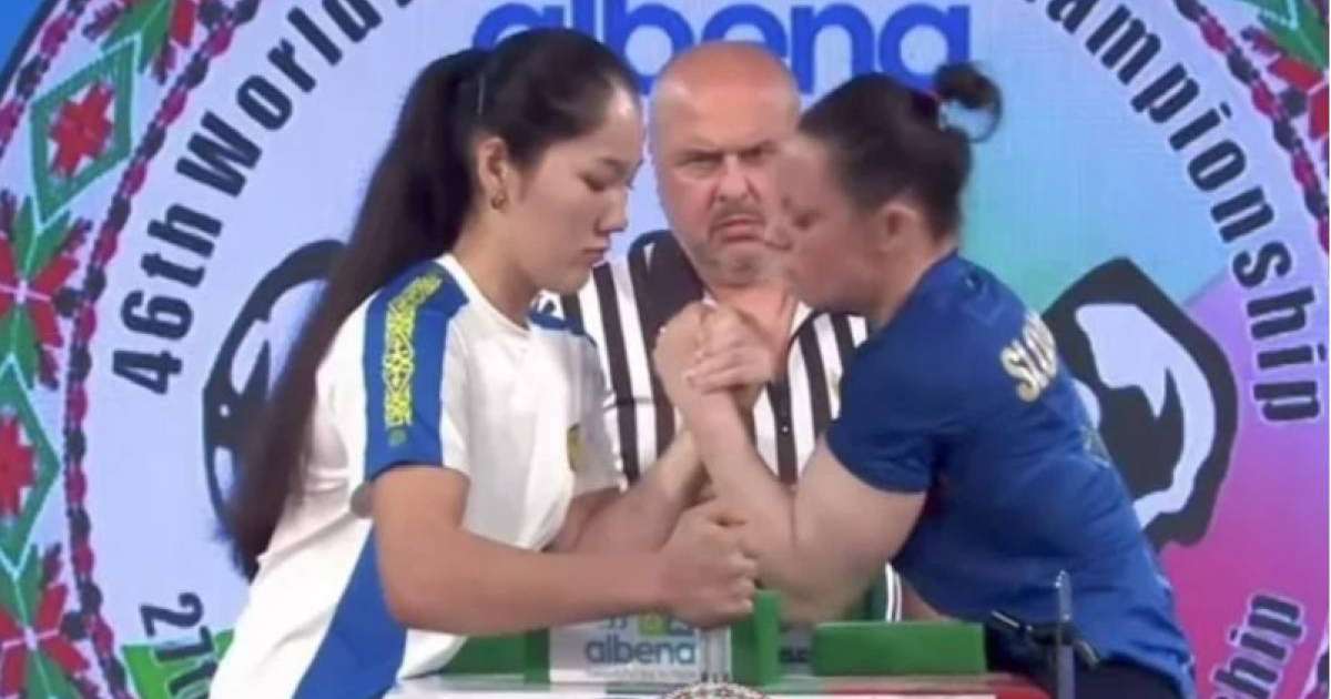 16 жастағы қазақ қызы қол күрестен чемпион атанды