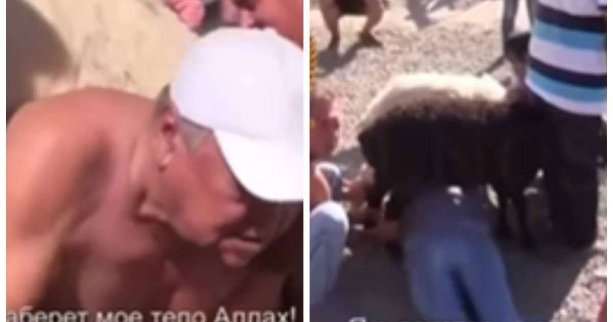 "Қойдың астынан жорғалап өтуің қажет": Желіде ерекше тәсілмен адам емдеген емшінің видеосы тарады