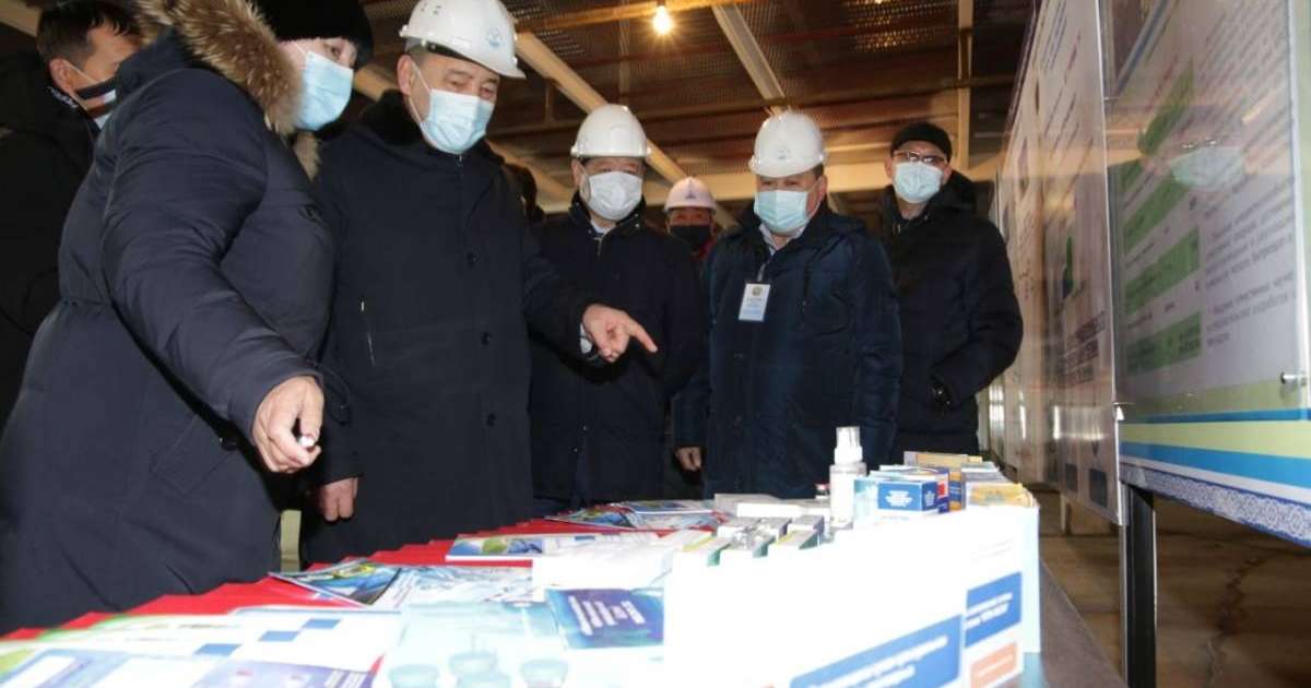 Ералы Тоғжанов коронавирусқа қарсы вакцина шығаруды жоспарлап отырған зауыттың құрылысымен танысты