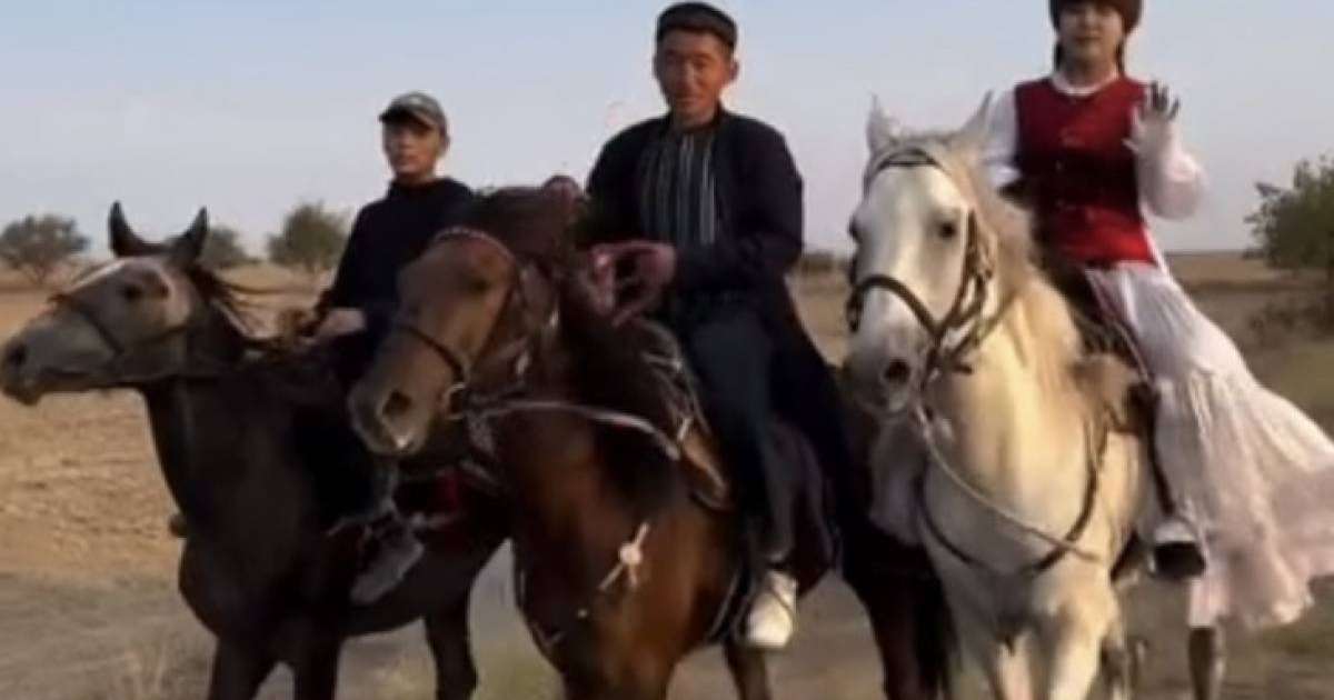 Қытайдан Астананы көру үшін атпен шыққан жұбайлар Алматыға жетті