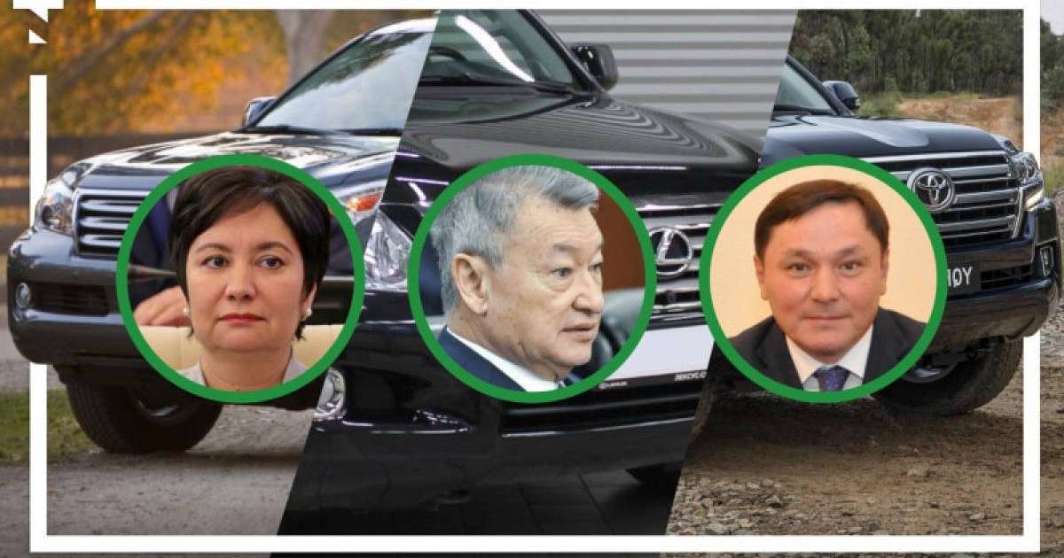 Бәрі Land Cruiser, Lexus, Mercedes: Облыс әкімдері қандай көлікпен жүреді