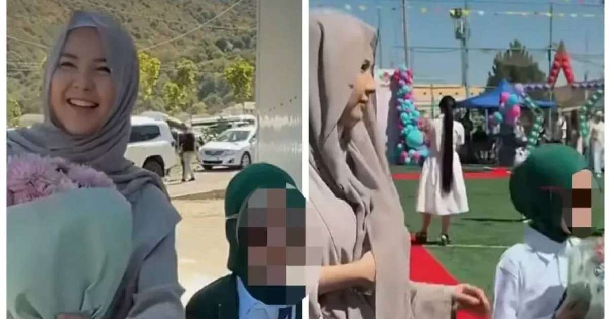 “Қарапайым адамның баласы ше?”: Айдана Меденованың қызының хиджабпен мектепке кіруі қоғамда дау тудырды