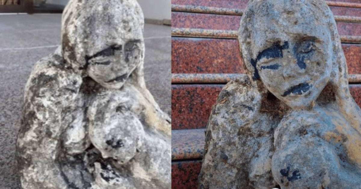 «Құшағына баласын басқан ана». Кеген ауданында ерекше тас табылды