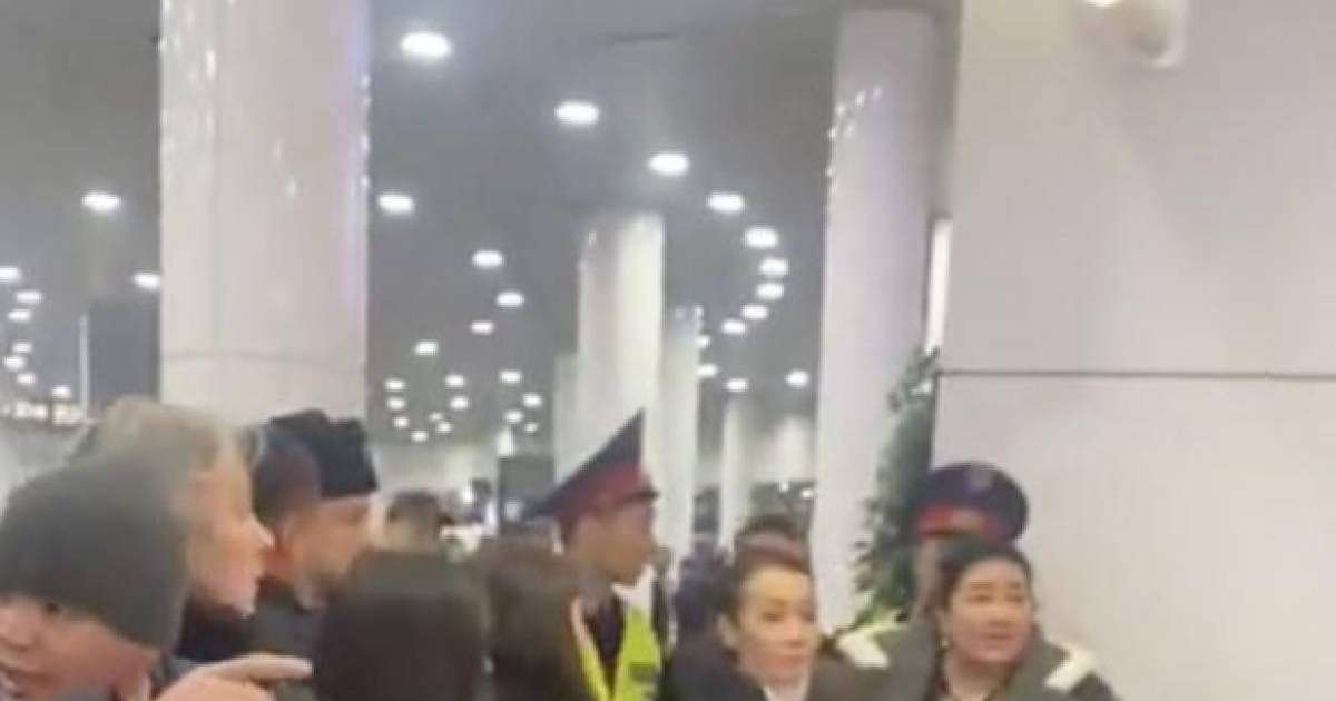 Астана әуежайында жолаушылар жанжал шығарды