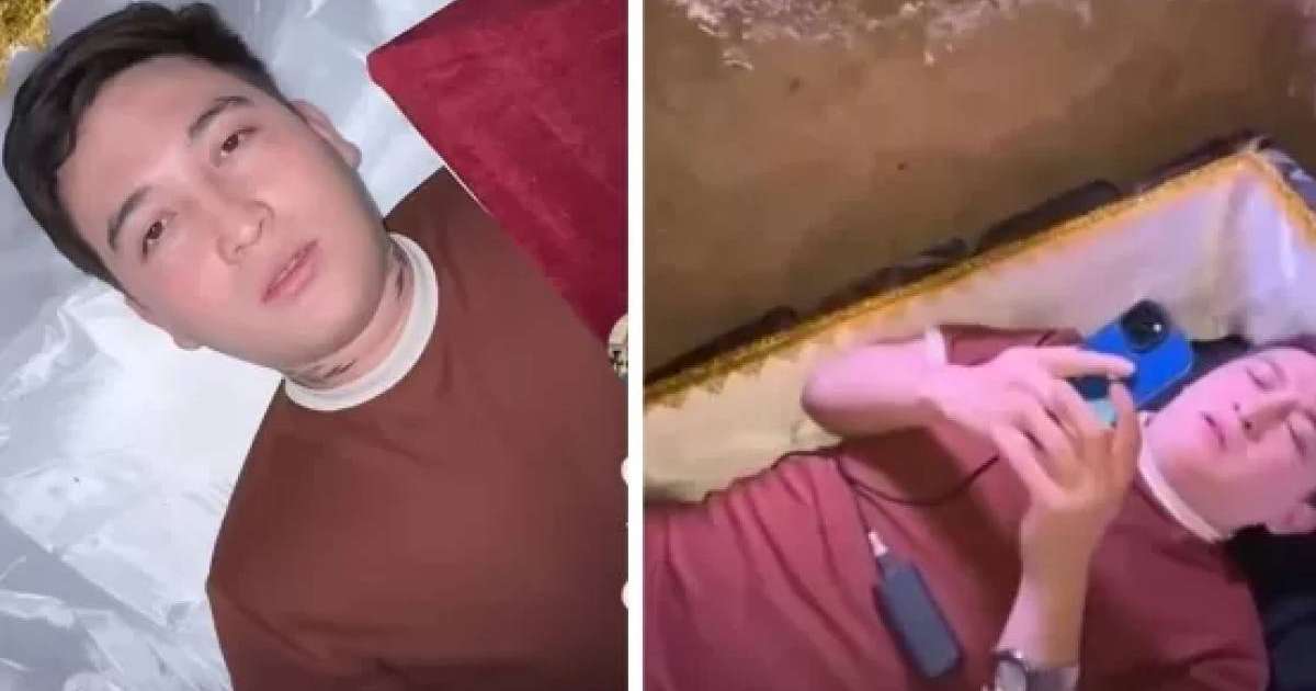 Қазақстандық блогер өзін тірідей көміп, желіде тікелей эфирге шыққан (видео)