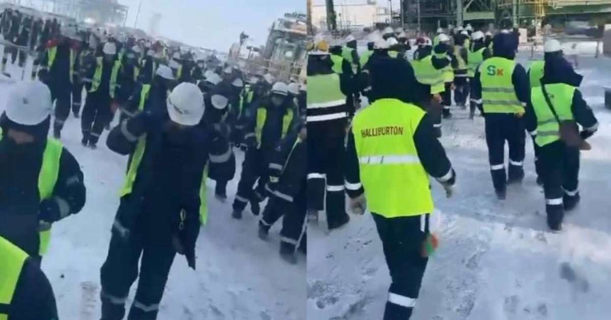 Теңізде мердігер компания жұмысшылары ереуілге шықты