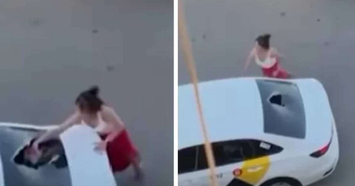 Шымкент сотында такси көлігінің терезесін таспен ұрып сындырған мұғалімнің ісі қаралды