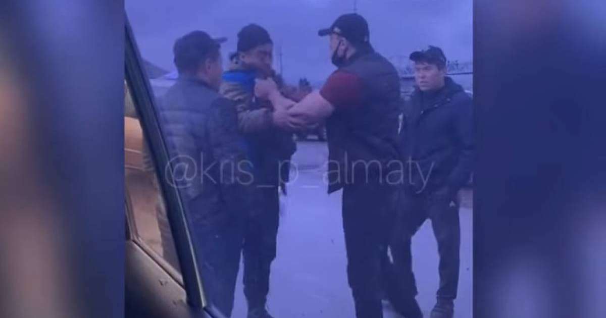 "Алтын Орда" базарындағы төбелес видеоға түсіп қалды