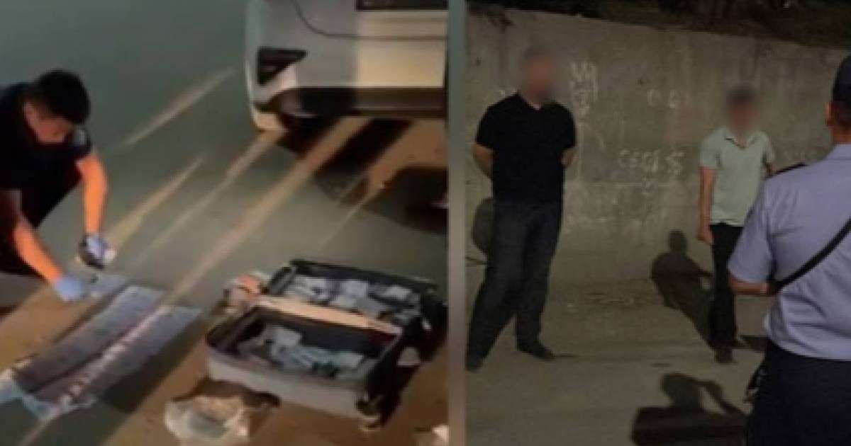 Алматыда полицейлер 27 млн теңгеден астам қаржысы бар дропперді ұстады