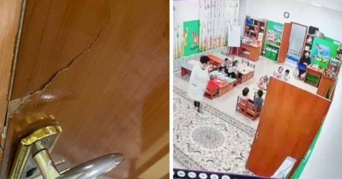 Теміртауда балабақшада медбике мен тәрбиешінің төбелесі видеоға түсіп қалды