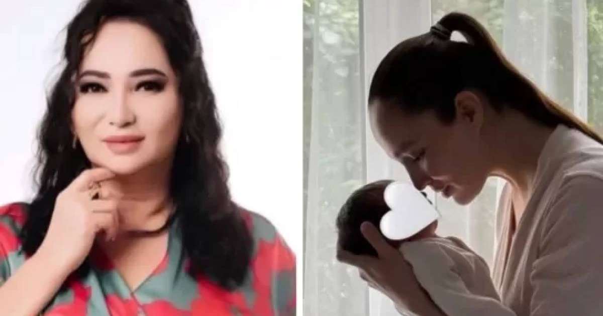 "Қайрат екеуі үнсіз отыр": Гүлзира Айдарбекова немересін дүниеге әкелген келінін құттықтамағаны үшін сөзге қалды