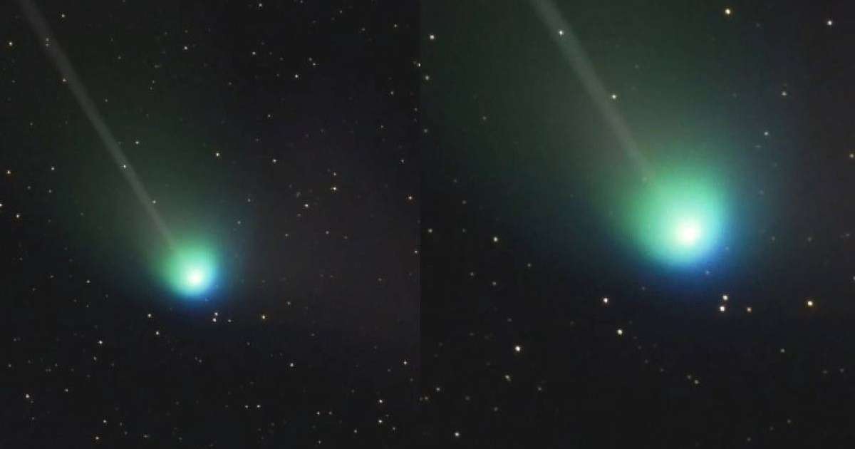 Желіде Жерді 50 мың жылда бір айналып өтетін жасыл кометаның видеосы тарады