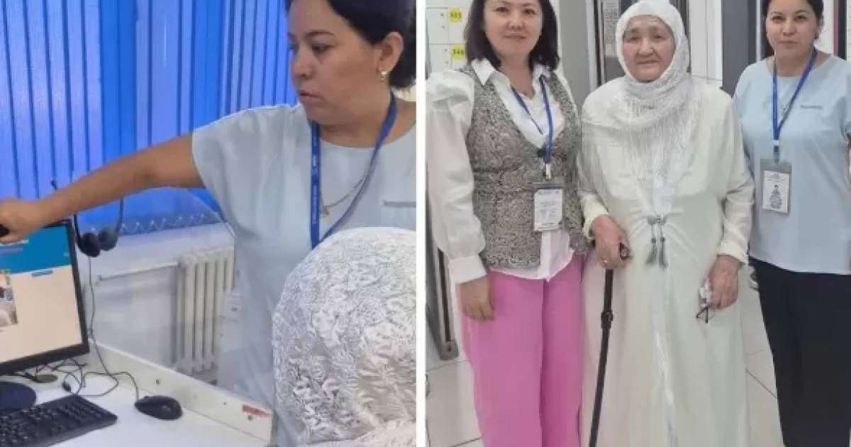 Алматыда 85 жастағы талапкер ҰБТ тапсыруға келді (видео)