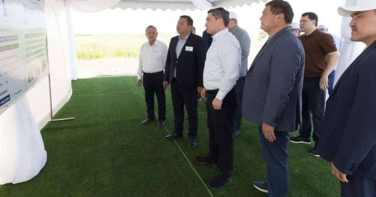 Премьер-министр Олжас Бектенов Қызылорда облысында Президенттің сумен жабдықтау және су үнемдеу технологияларын енгізу бойынша берген тапсырмаларының орындалу барысын тексерді